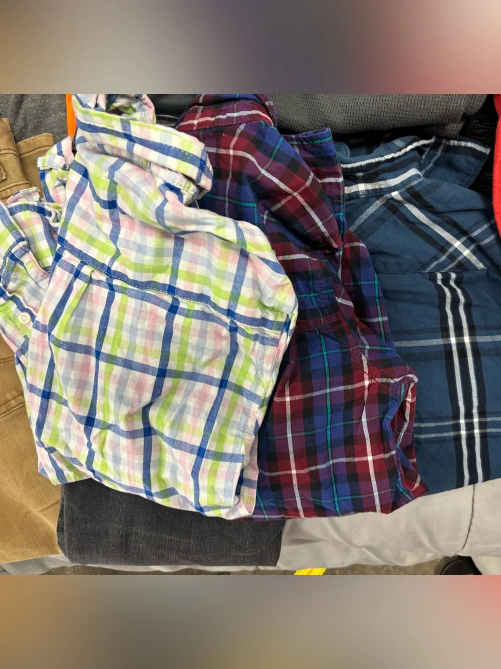 Kids Neutral & Red Mixed Matching Set - Multi-Item Outfit Bundle back to school